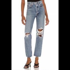 Agolde 90s pinch waist distressed Jeans